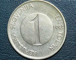 1 Tolar - Szlovénia - 1993.