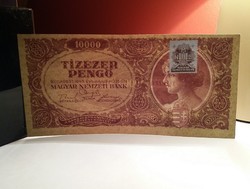 Tizezer Pengős bankjegy  1945-ös , szép állapotban !