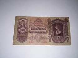 Száz  Pengős bankjegy  1930-as , szép állapotban !