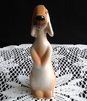 Gránit porcelán Plútó kutya figura