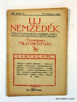 1918 február 13  /  UJ NEMZEDÉK  /  RÉGI EREDETI MAGYAR ÚJSÁG Szs.:  3733