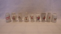 Ritkább mini Hollóházi porcelán kis váza gyűjtemény