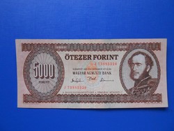 Ropogós 5000 forint 1993 J