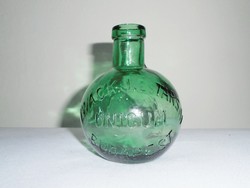 Unikum üveg palack domború felirat - Zwack J. és Társai Unicum Budapest - 1910-1940-es évekből, 2 dl