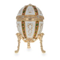 Fabergé tojás 1899 es modell klasszikus 12 kamrás kristállyal