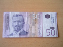 SZERBIA 50 DINÁR 2014 AE  S+V