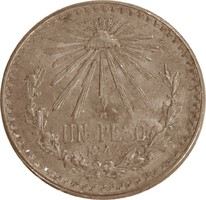 Mexikói ezüst 1 peso 1944