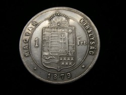 1 Forint 1879 Ag VF+