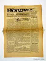1926 May - / Christian woman / old original Hungarian newspaper no .: 3916