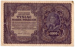 Lengyelország 1000 lengyel Zloty, 1919