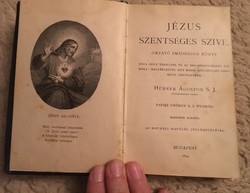 Jézus Szentséges szive oktató imádságos könyv 1893