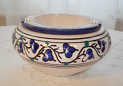 Special glazed ceramic ashtray