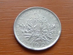 FRANCIA 5 FRANK FRANCS 1972