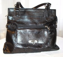 Vintage, Karen collection, black bag with many pockets