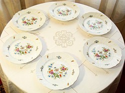 6 db Hutschenreuther porcelán tányér 