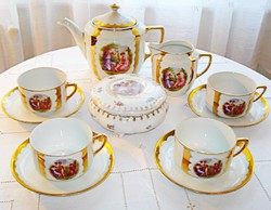 Antique porcelain tea set