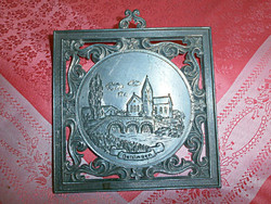 Tin wall ornament