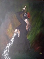 A táncosnő c. festmény