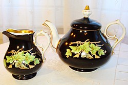 Antique Baroque Tea and Milk Jug Set