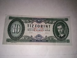 10 Forintos bankjegy  1975-ös , szép állapotban !