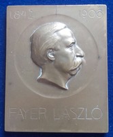 Telcs Ede: Fayer László plakett 1906