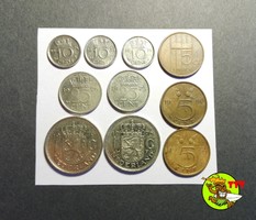 Hollandia 10db gulden cent 1972-1997 KIV