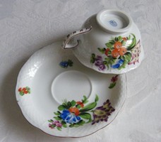 Antik Herendi teás csésze alátét tányérral!