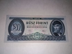 20 Forint 1975-ös, nagyon szép ropogós  bankjegy  !