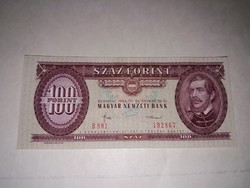 100 Forint 1984-es, nagyon szép ropogós  bankjegy  !