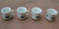 Antique rfk Czechoslovak mugs 4 pieces!