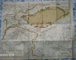 Belső-Ázsia 1908, Afrika 1941, Korea 1952 térképe. (3 db egyben)