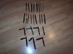 Antik toll,ceruza gyűjtemény (Parker,Soennecken,Kaweco, 14 C -585 toll)