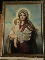 Pammer János (1883-)  : Mária a gyermekkel