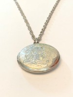 Álomszép ezüst nyaklánc és fénykép tartós ezüst medál