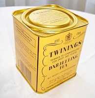 English tin tea box