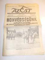 Az Est 1937 korabeli eredeti újság Horthy