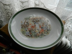 Kahla mesemintás tányér : Hófehérke és a hét törpe