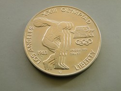 AT 030 - 1983 Ezüst 1 Dollár USA Olimpia
