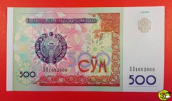 Üzbegisztán 500 szom 1999 UNC