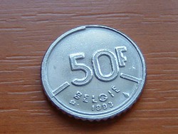 BELGIUM BELGIE 50 FRANK 1993