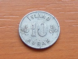 IZLAND 10 AURAR 1958 S+V