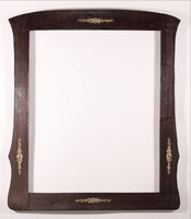 Art Deco Gilded Mirror Frame with Decorations