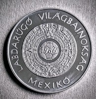 Labdarúgó VB. 1986 Mexikó emlékérem PP