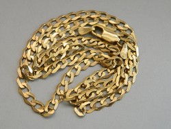 AT 046 - fémjelzett 9 karátos arany nyaklánc 6 gr 44 cm