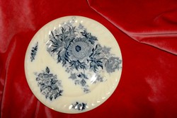 Antik  cobalt festéses tányér Átmérő:24,5 cm  