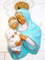 Szécsi Jolán, Madonna a gyermek Jézussal (fali dísz)