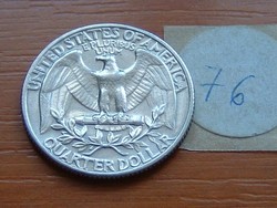 USA 25 CENT 1/4 DOLLÁR 1971 76.