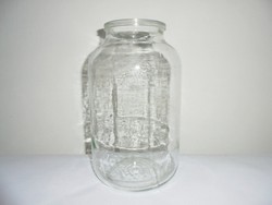 Befőttes dunsztos üveg - 5 liter - 1940-1970-es évekből