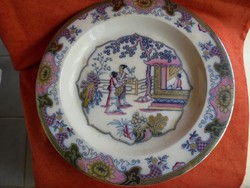 Hatalmas méretű keletimintás  porcelán tányér