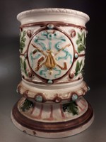 ENNYIÉRT?? GYŰJTŐI EXTRÉM RITKA! SCHÜTZ CILLI kerámia dohány - pipadohány tartó jelzett